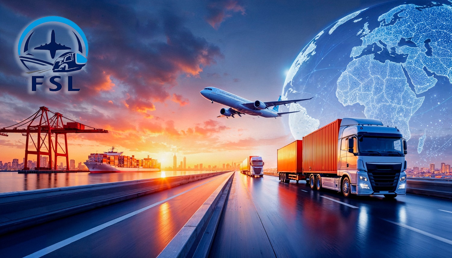 Logistics shipping operations